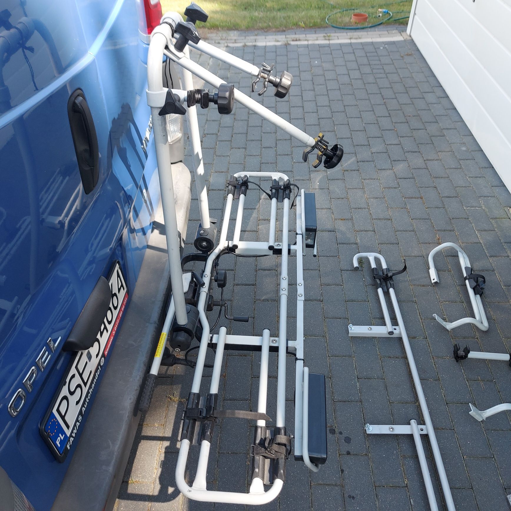 Bagaznik rowerowy Mft na hak 2 3 4 rowery 80kg uchylny