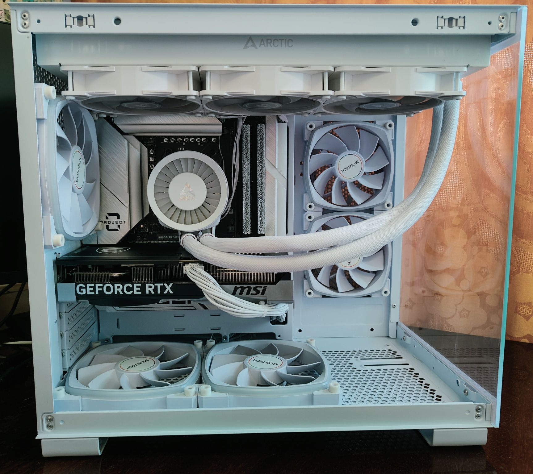 Системный блок игровой ПК Ryzen 5 8400f+MSI b650m+Samsung 990 pro 1tb
