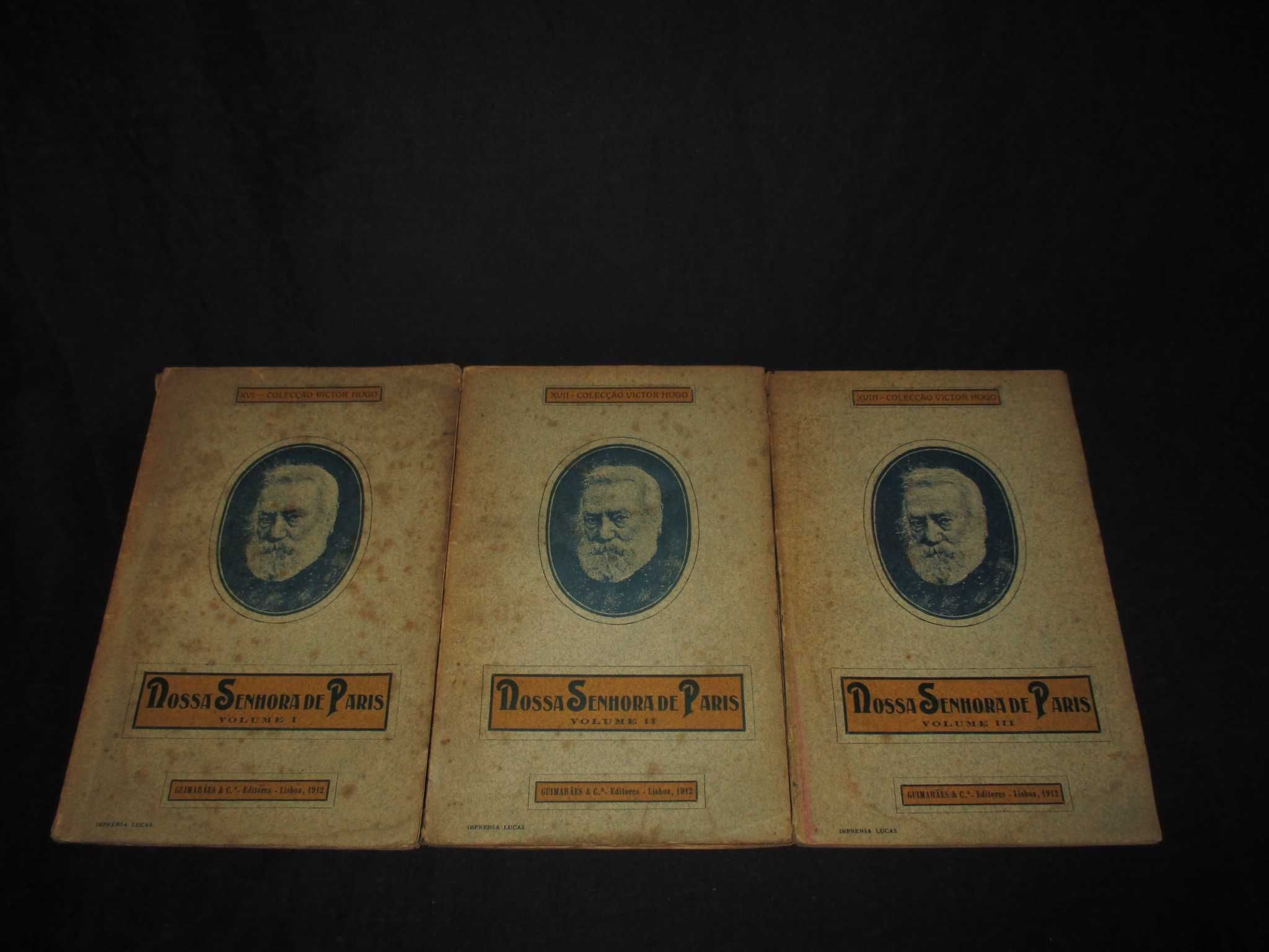 Livro Nossa Senhora de Paris Victor Hugo 1912