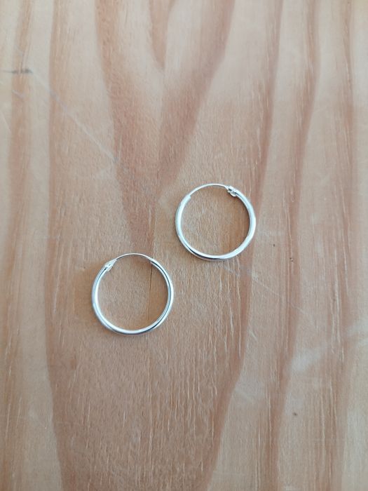 Argolas em prata 925