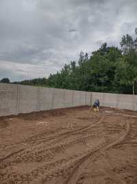 Ogrodzenia betonowe panelowe siatka