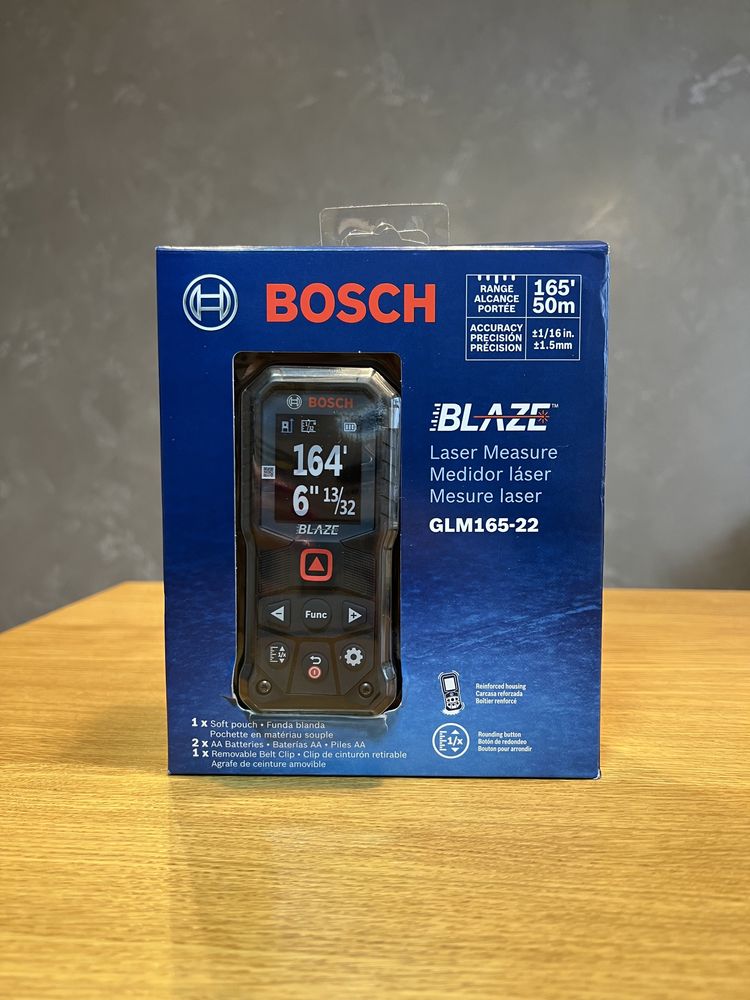 Лазерна рулетка Bosch GLM165-22 / Bosch GLM165-40 (дальномір)
