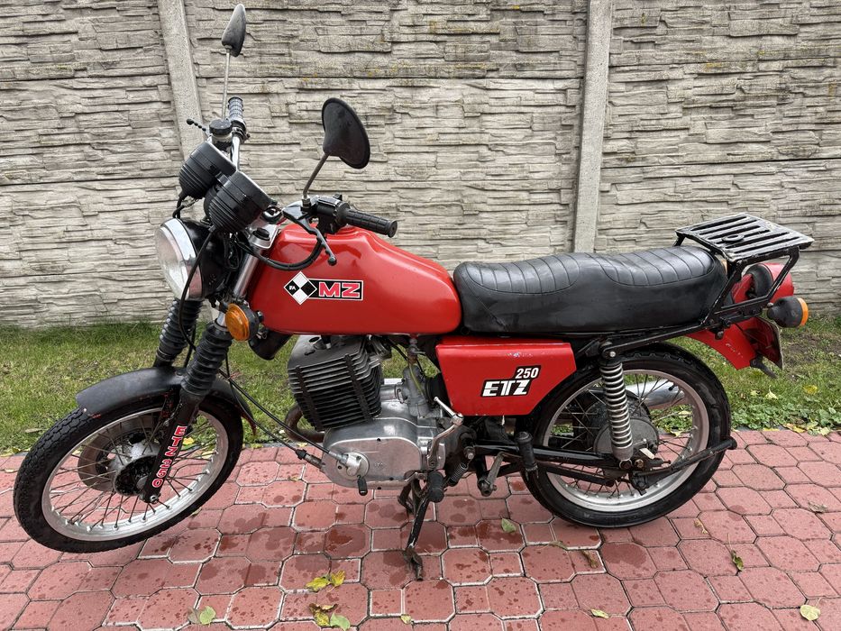 Mz Etz 250 Kompletna! do renowacji dokumenty!