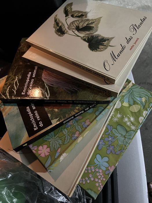 Livros de enciclopedia colecao verbo juvenil