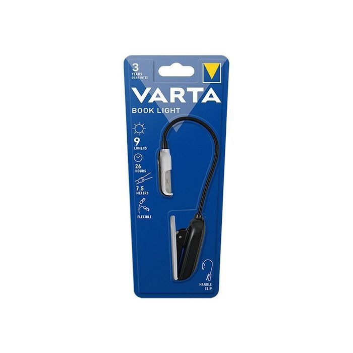 Lampka LED VARTA do czytania książek (16618) + 2 x bateria CR2032