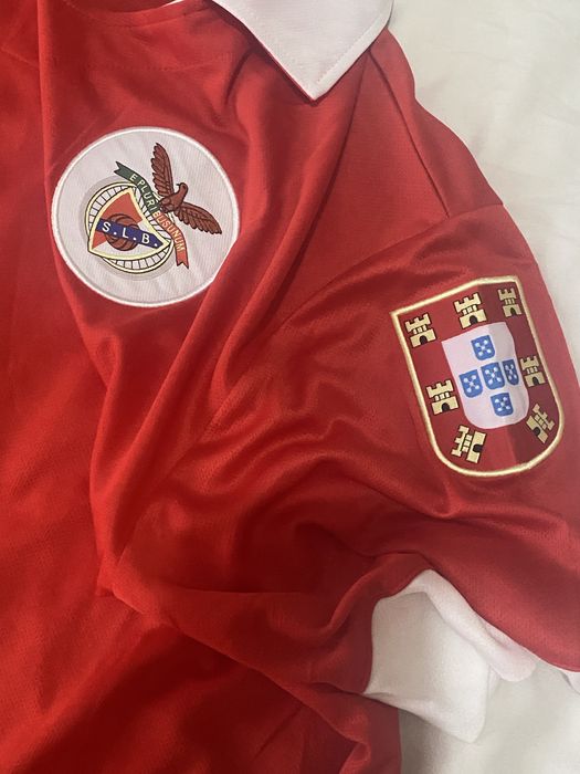 2x camisolas vintage Benfica ,pela melhor oferta ambss tamanho L