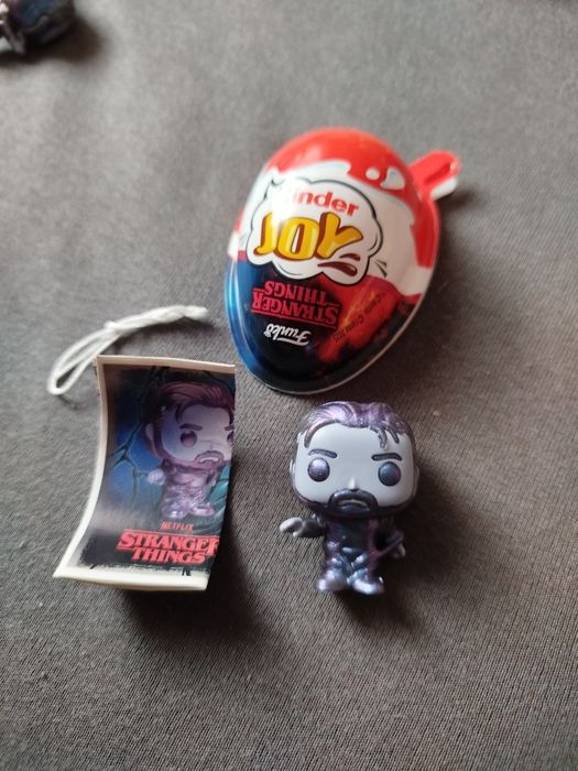 Jim Hooper figurka funko pop Kinder joy stranger things