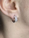 Сережки з діамантами 0.50ct золото бриллианти