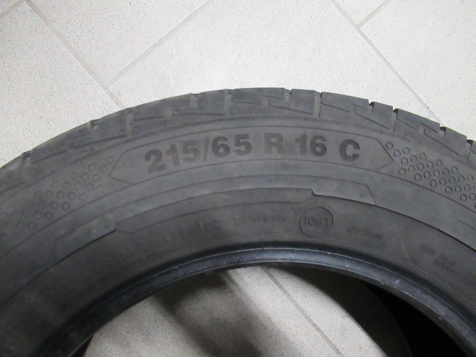 Continental 215/65/R16 Dostawcze Wzmocnione Letnie 4 szt.