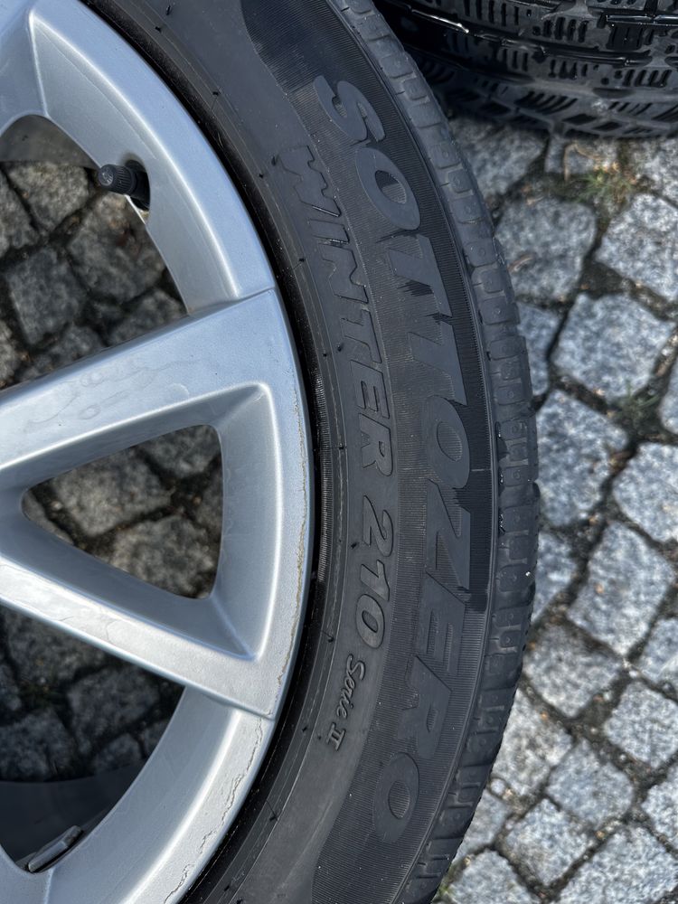 Alufelgi Audi 18 oryginał opony ZIMA Pirelli audi a6 a4 a3 a5 q3 q5