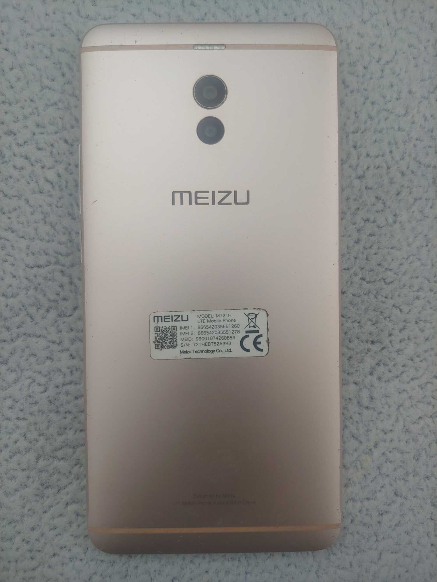 Meizu M6 note 3/16gb M721H читати опис