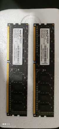 Оперативна пам'ять DDR3 -1600 Mhz 4 GB.  Дві планки по 2 GB.