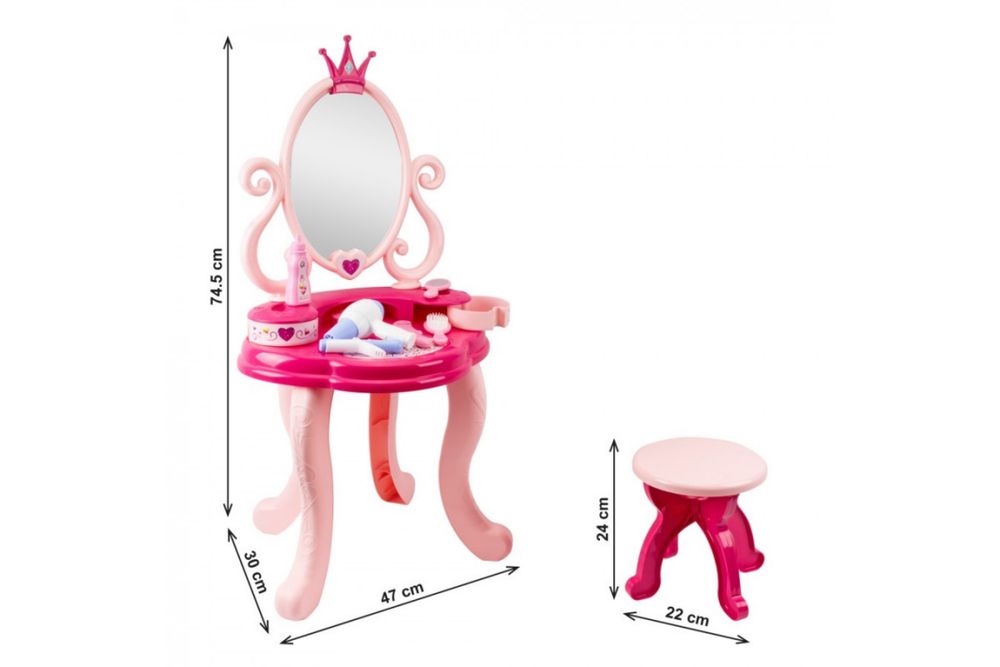 Дитячий іграшковий косметичний столик