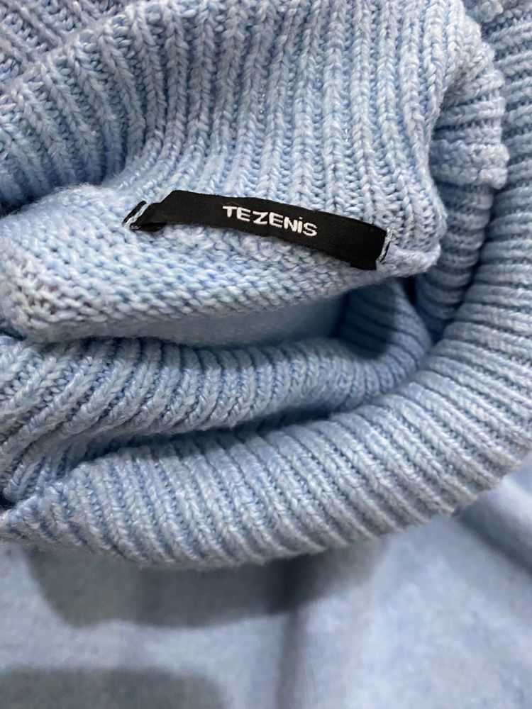 Sweter golf Tezenis baby blue