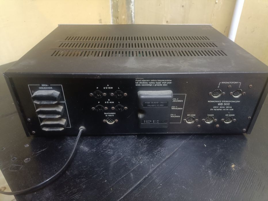 Wzmacniacz Unitra ws 503