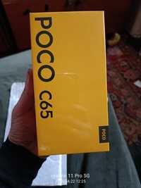 Продам новый смартфон poco c65 black nfc 6-128