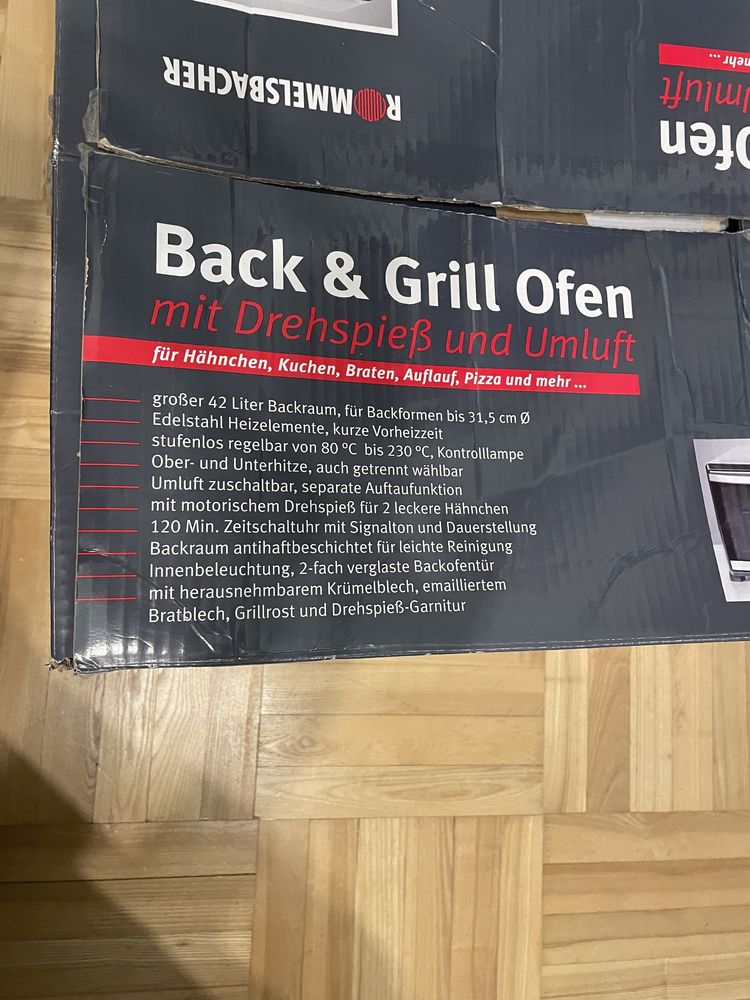 Piekarnik Back & Grill Ofen