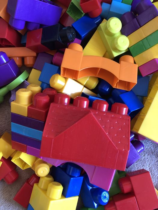Klocki mega block 135 elementów