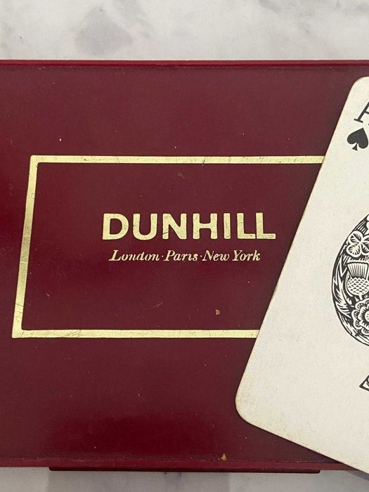 Baralhos Dunhill de Cartas com Caixa