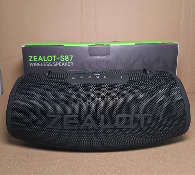 Портативна колонка ZEALOT S87 Bluetooth-колонка RGB  80W