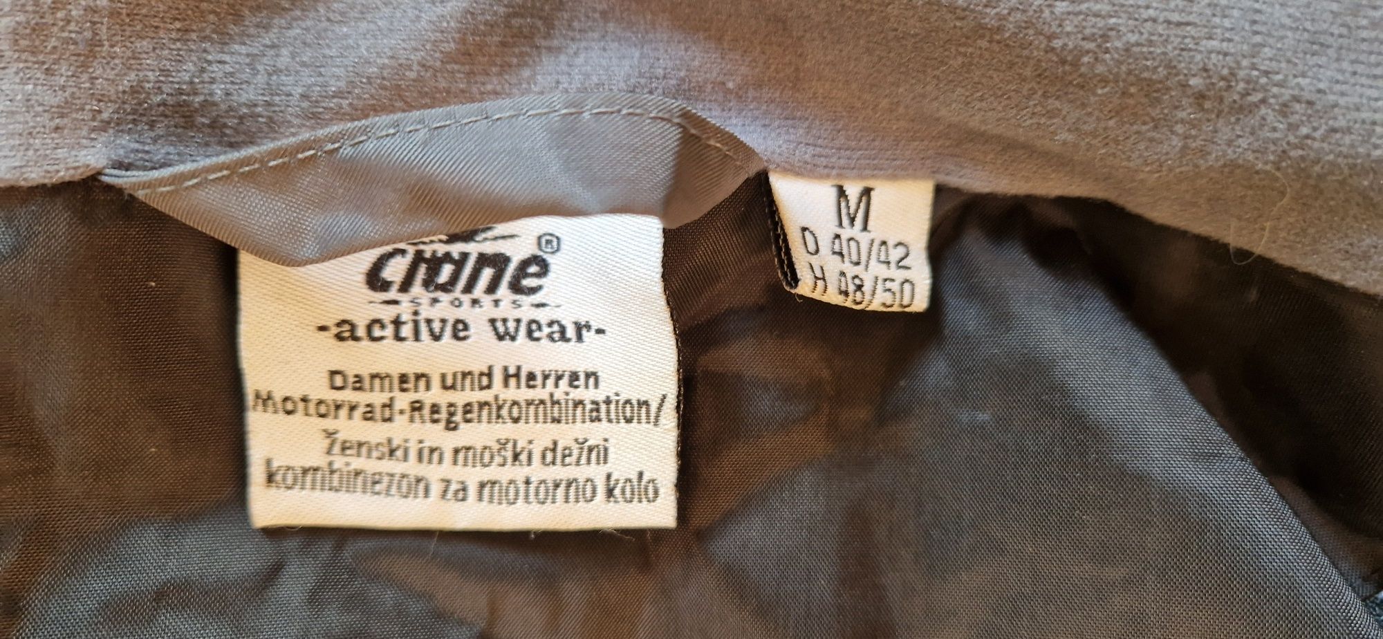 Okazja! Spodnie i kurtka marki Crane 48-50/M