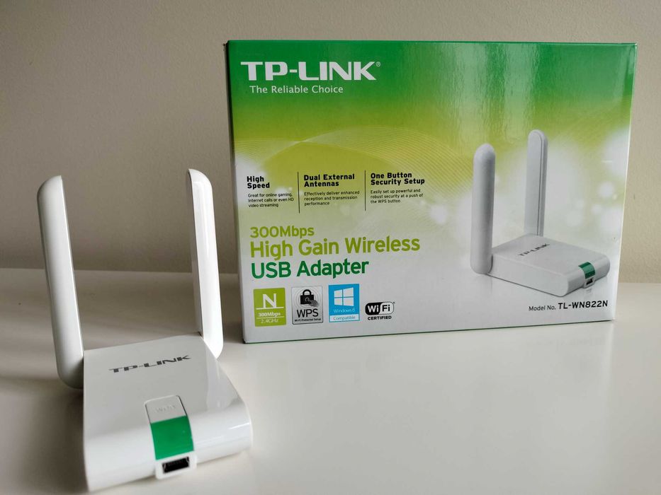 TP-Link 300 Mbps High Gain Wireless USB Adapter Tl-WN822N