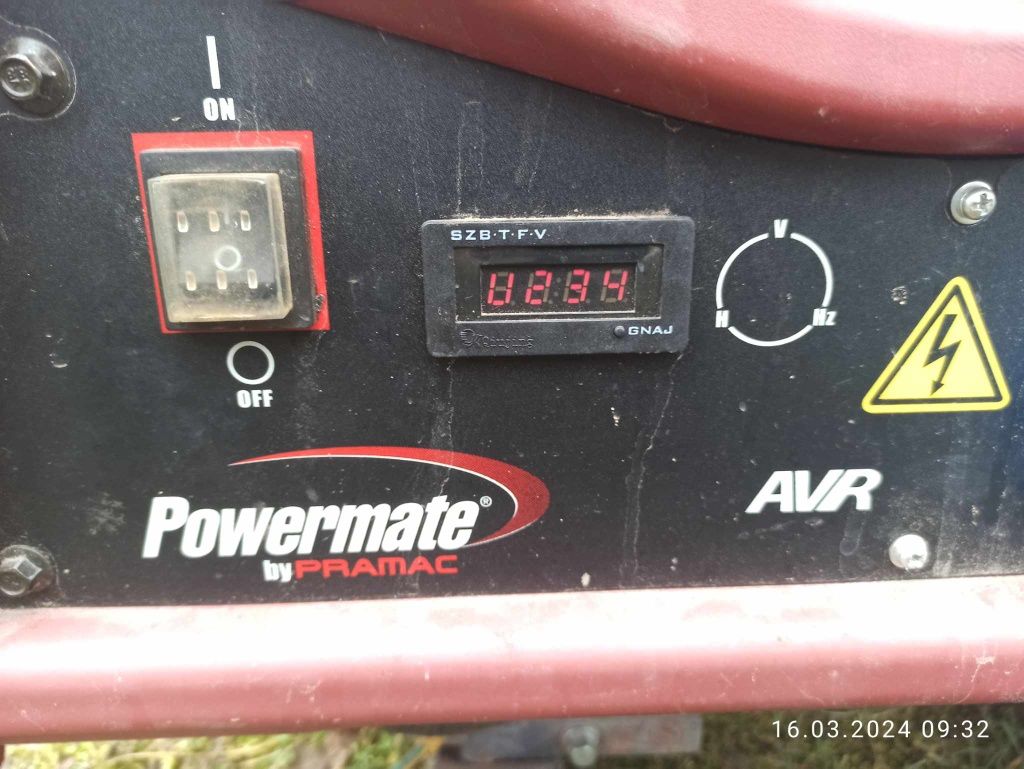 Agregat powermate- PRAMAC PMU 3200