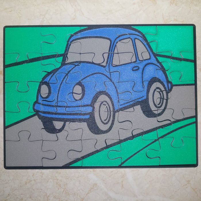 Puzzle Infantil Carro
