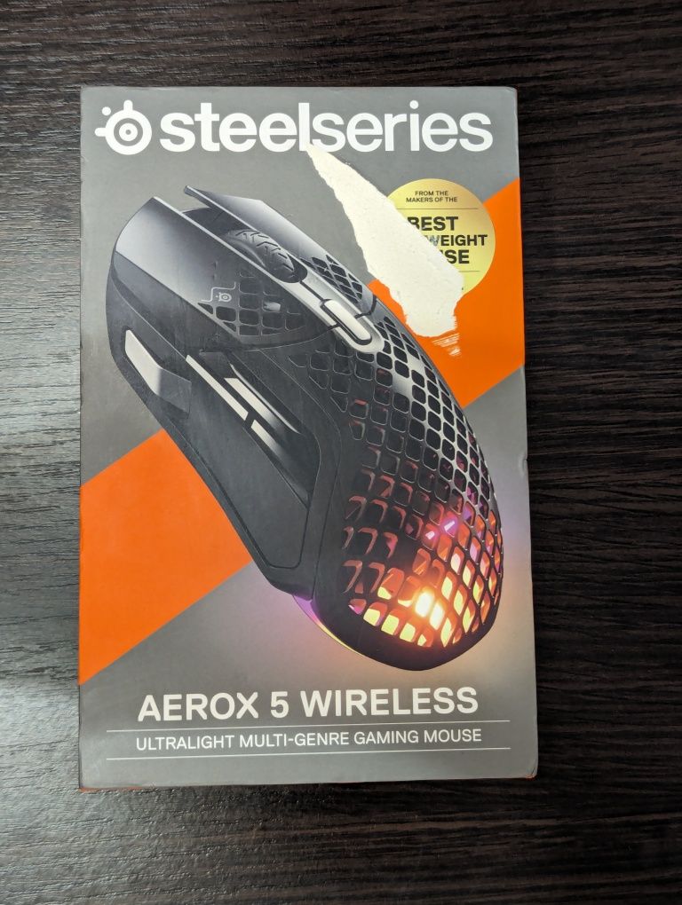 Мышь игровая SteelSeries Aerox 5 Wireless Black