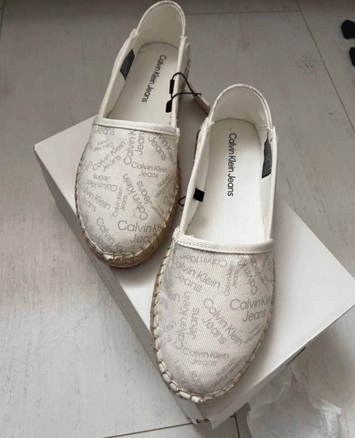 Espadryle Calvin Klein