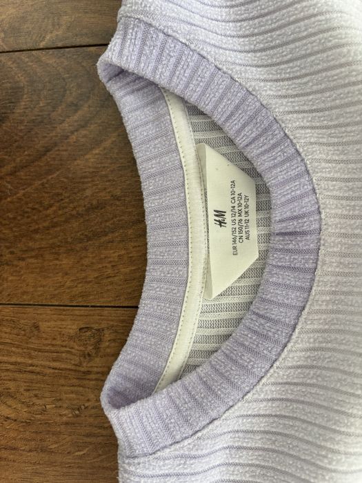 H&M_bluzka_dzianina_długi rękaw_ jak nowa