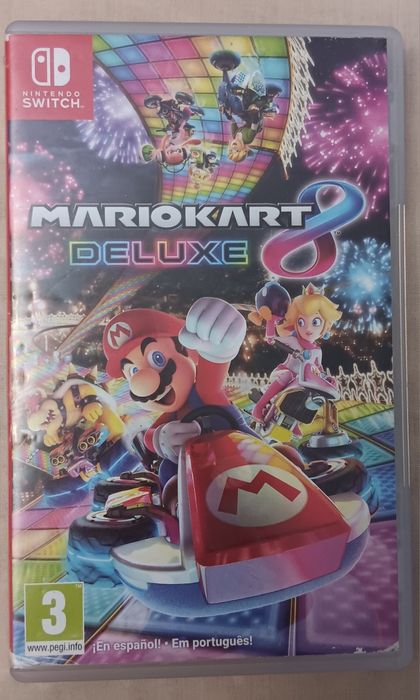Mario Kart 8 Deluxe + 2 volantes Nintendo Switch