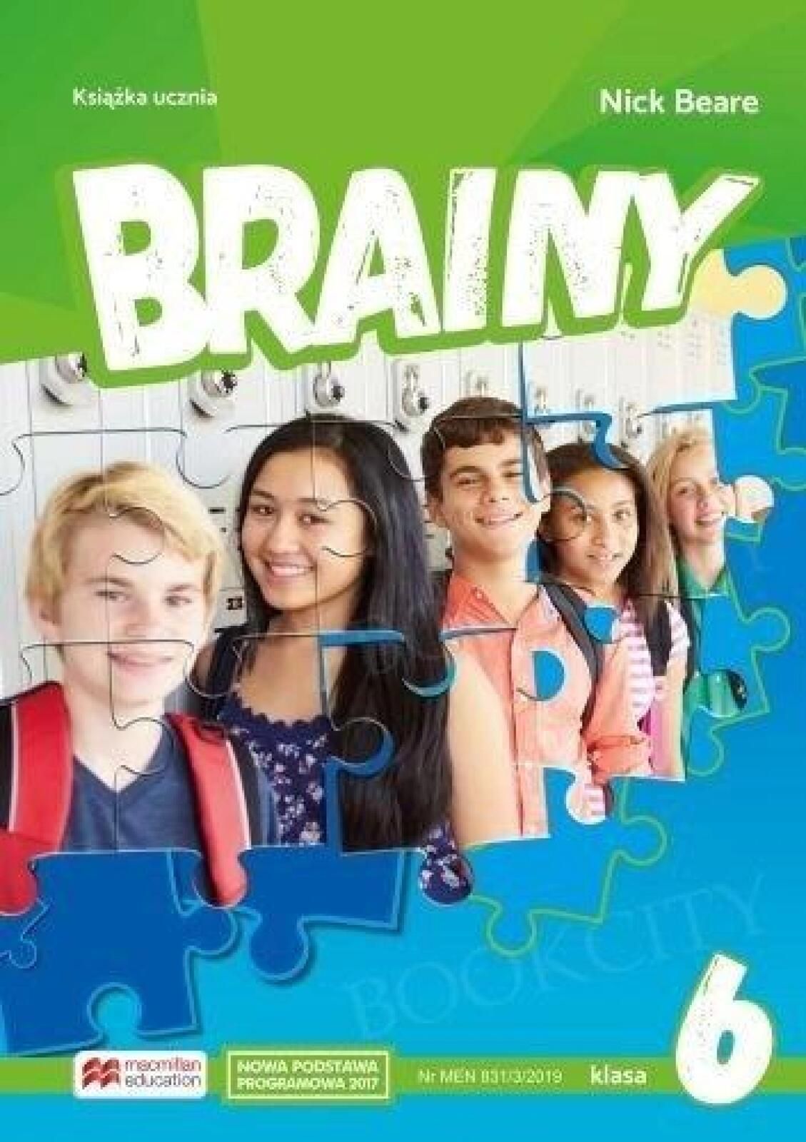 Brainy 6 SB MACMILLAN Macmillan Nick Beare Rok wydania: 2019, oprawa: