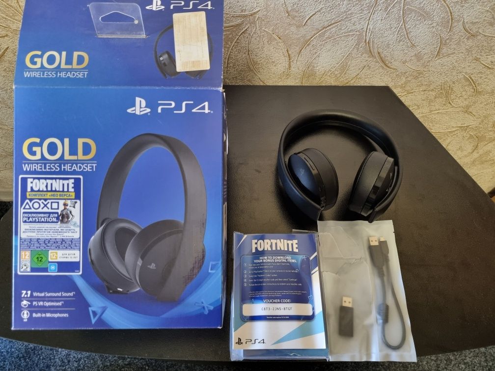 Наушники Sony Wireless headset Gold