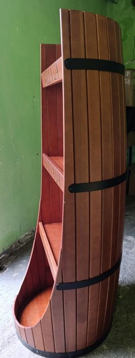 Стілаж бочка для бара ресторана