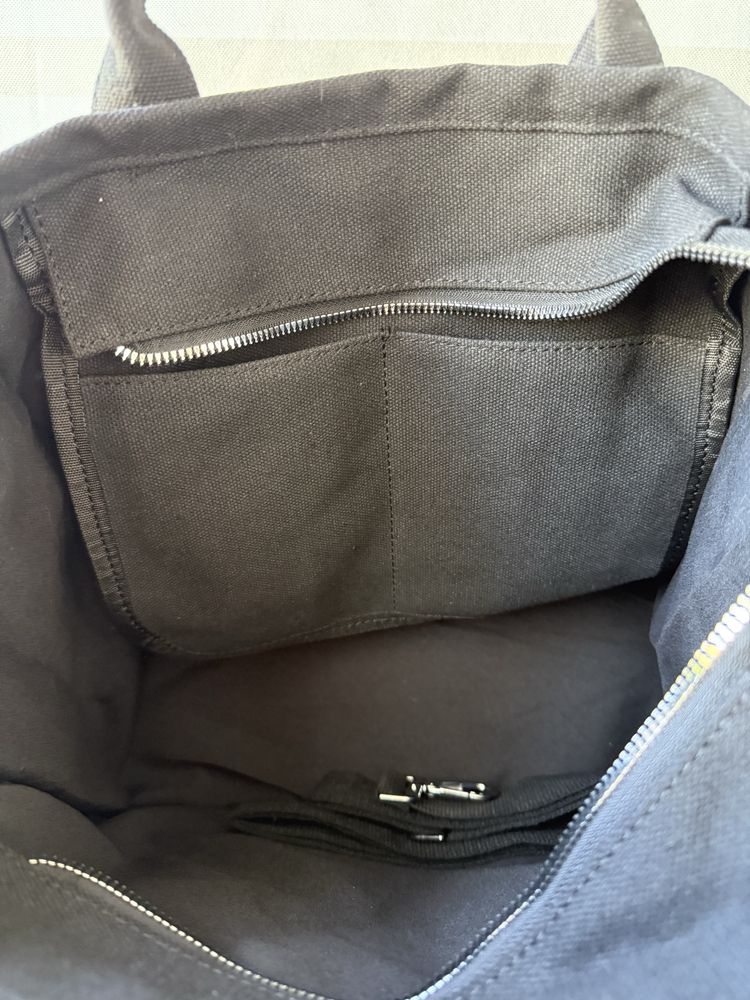 Сумка The tote bag шопер чорна