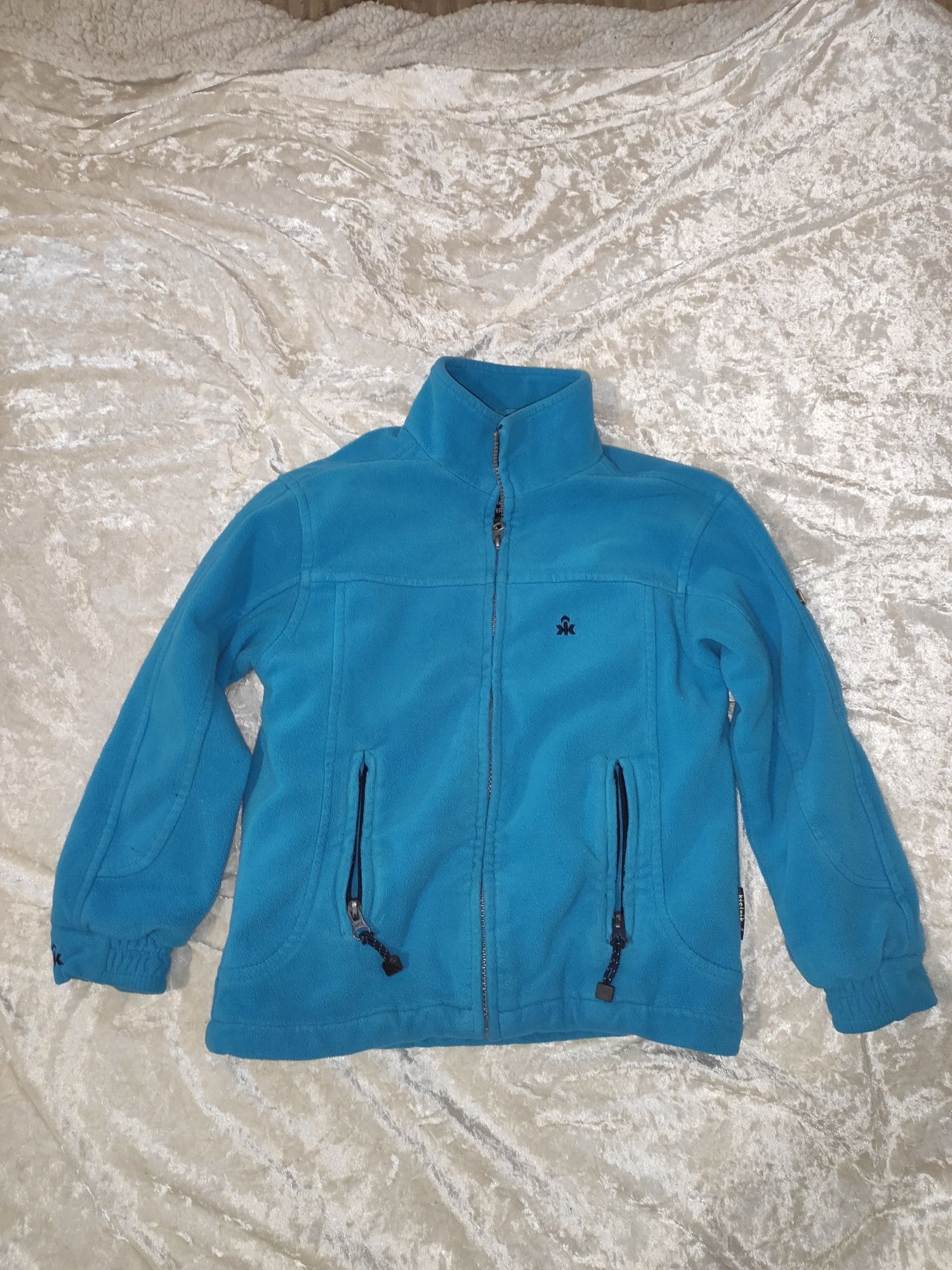 Флісова куртка-вітровка дитяча, фліска р. 128