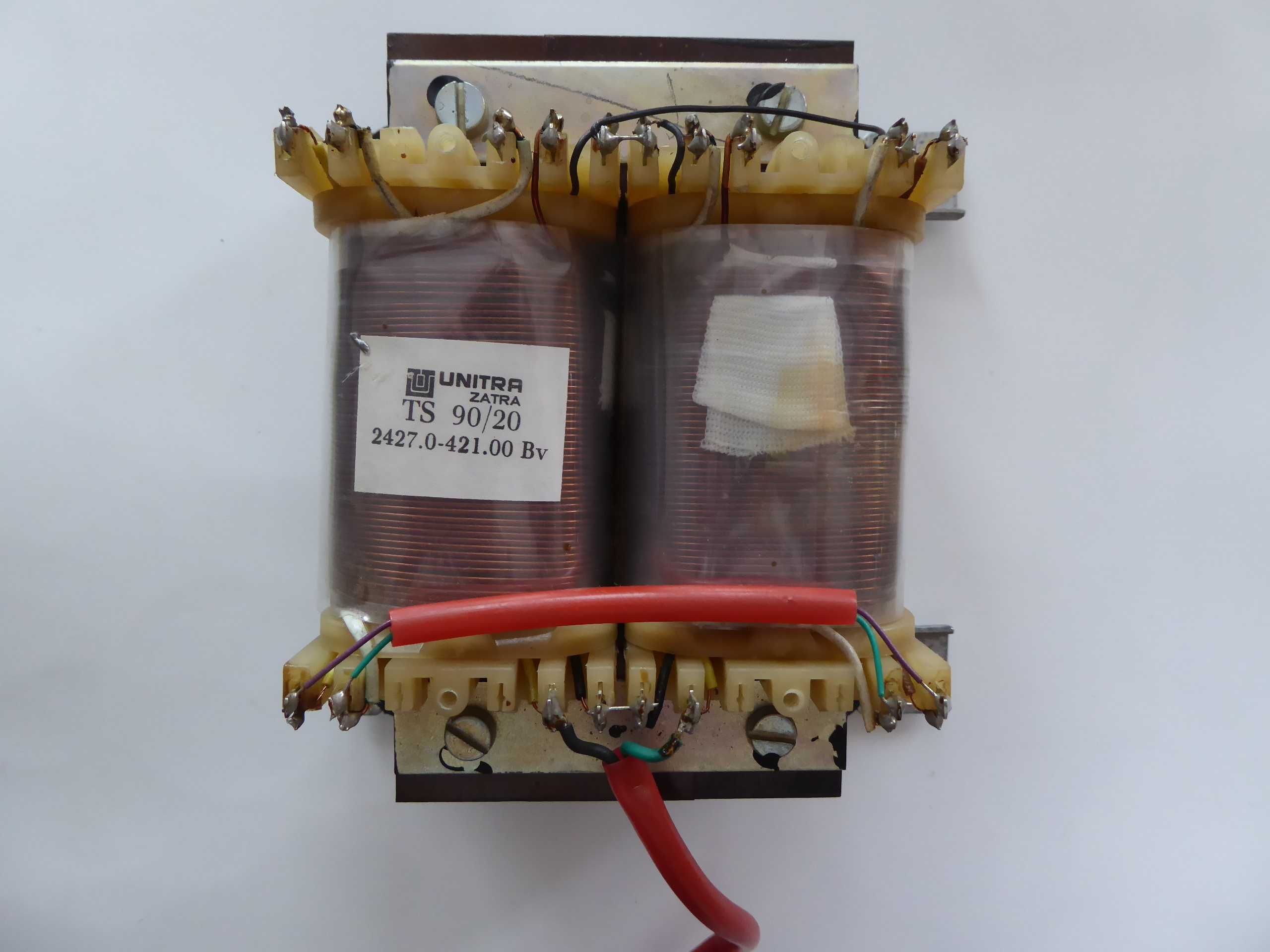 Transformator UNITRA Zatra TS 90/20 z wyłącznikiem