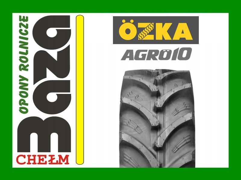 BAZA Opona 320/85R20 - 12.4R20 OZKA Agro-10 Mocna Szeroka +Tani Kurier