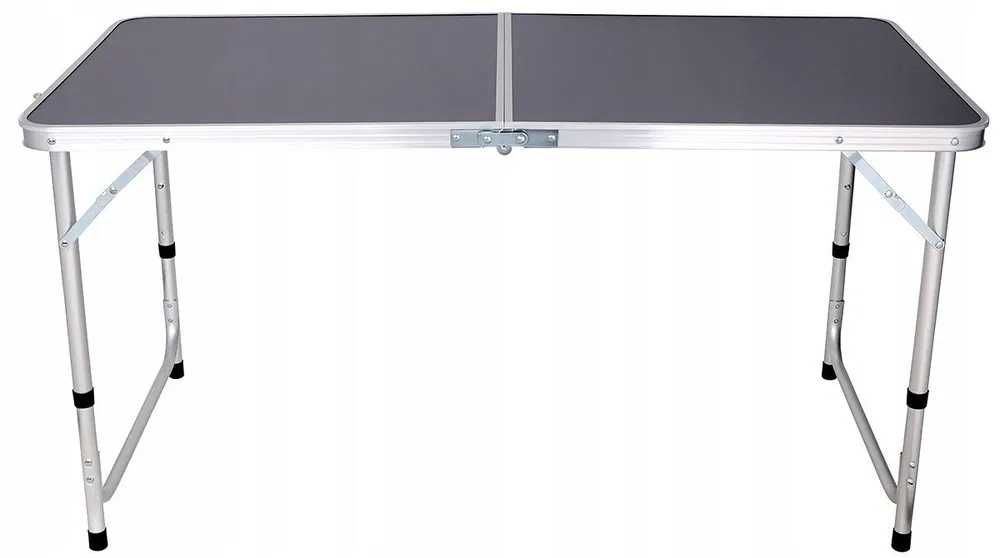 STOLIK SKŁADANY KEMPINGOWY Turystyczny Stół pod Namiot na Biwak 120x60