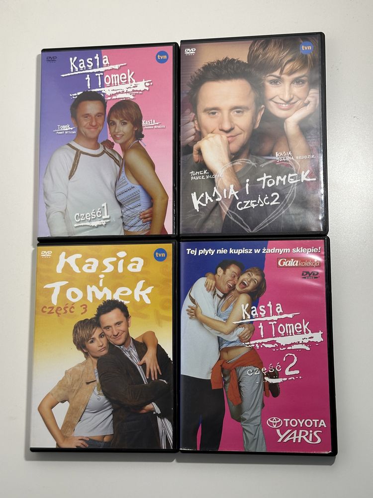 Kasia i Tomek DVD Część 1-3 + Gratis Serial TVN