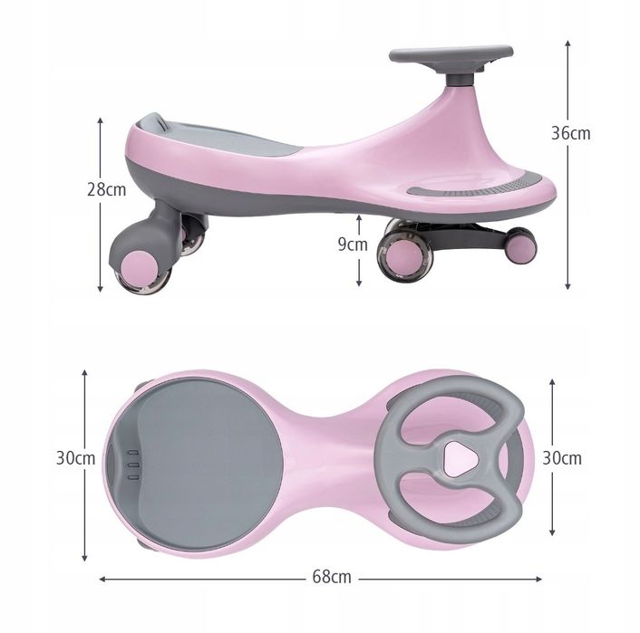 Jeździk chodzik dziecięcy samochodzik