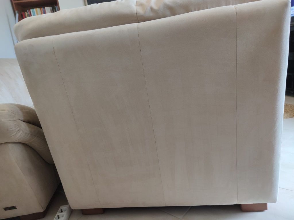 Alerta - Cachemira Sofá 3 lugares com cama + Sofá 1 lugar