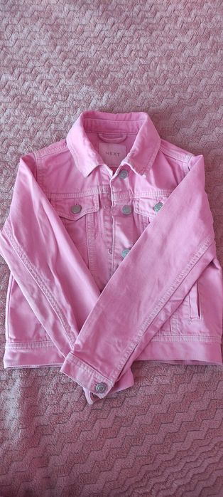 Джинсова куртка на дівчинку