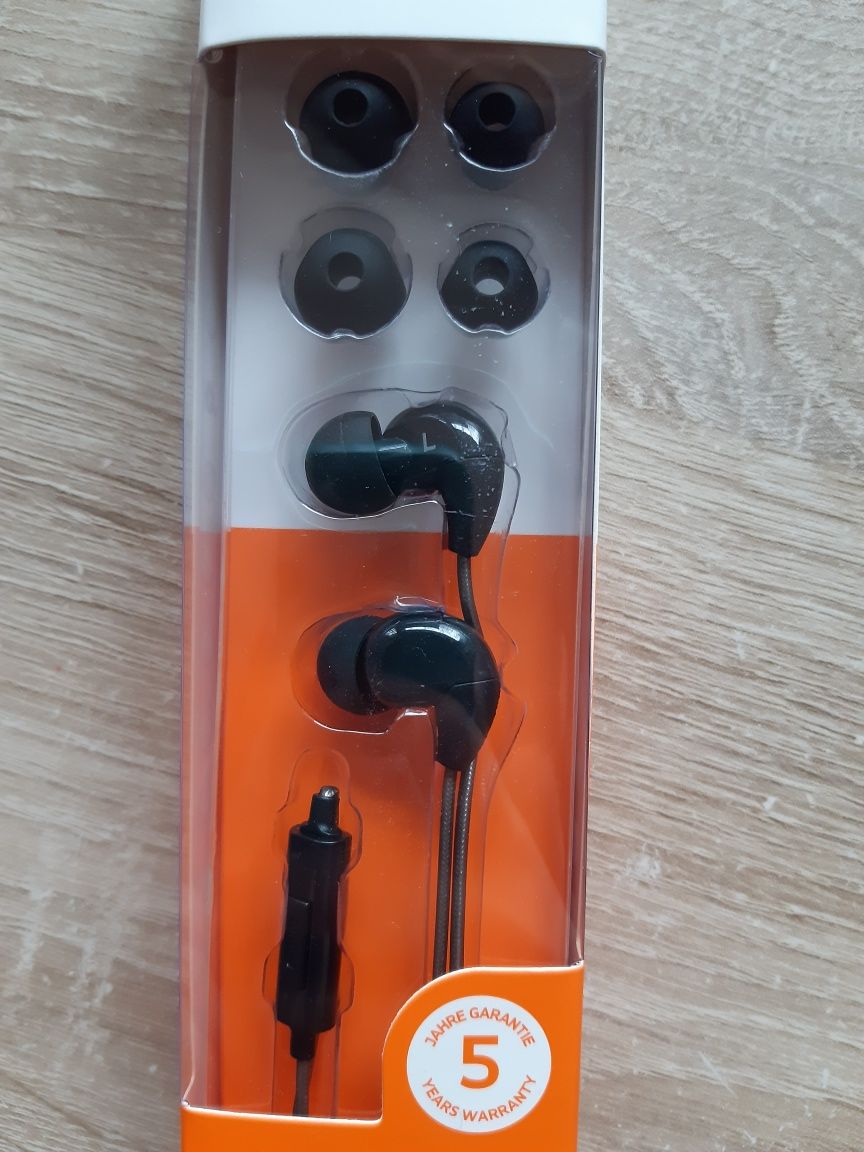 Słuchawki douszne przewodowe acme with mic