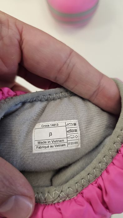 Демісизонні, дитячі сапожки, для дівчинки 33-34 розмір. Оригінал Crocs