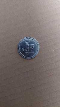 Moneta Gruzja 20 tetri z 1993
