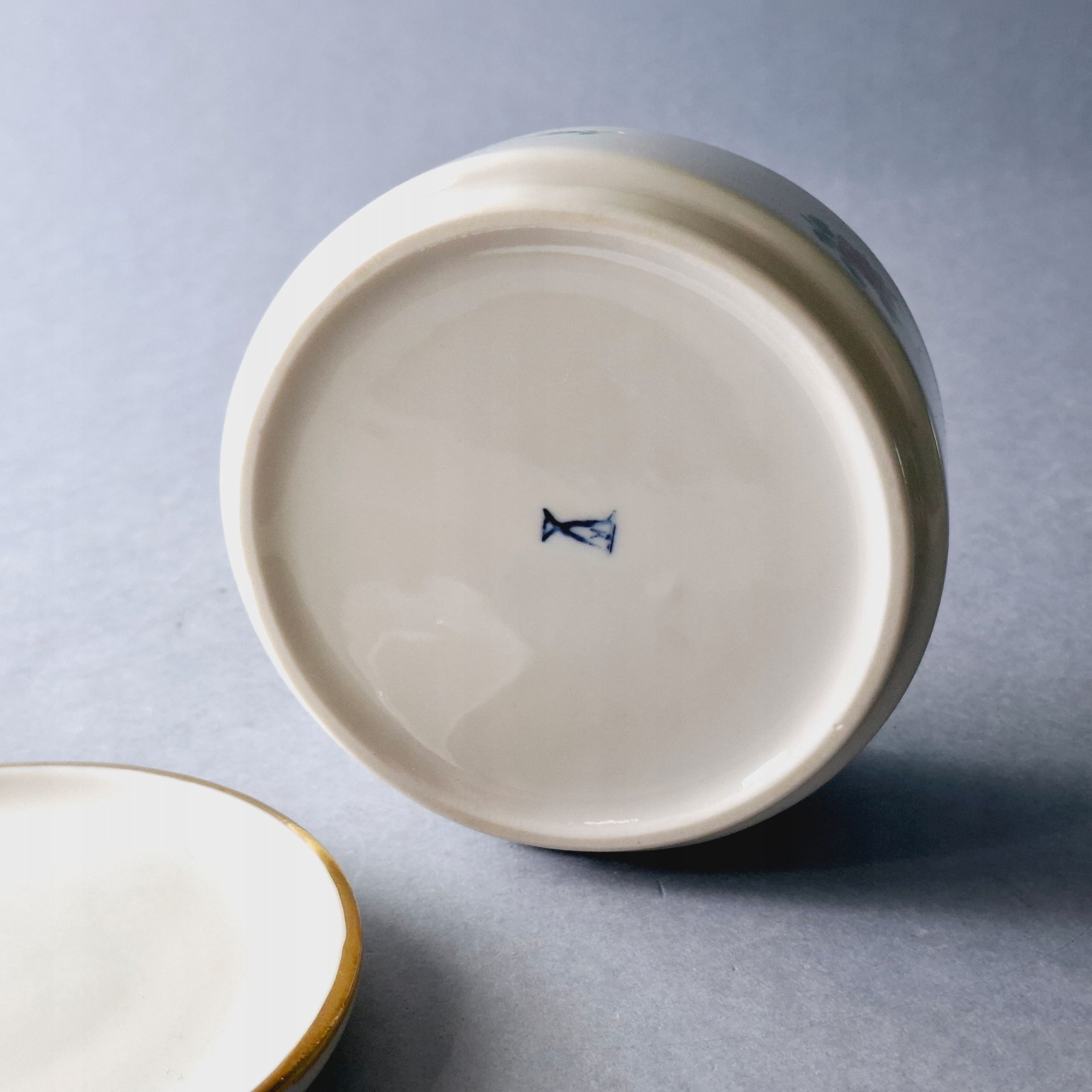 1960/70 porcelanowy pojemnik puzderko pracownia helmuta krugera
