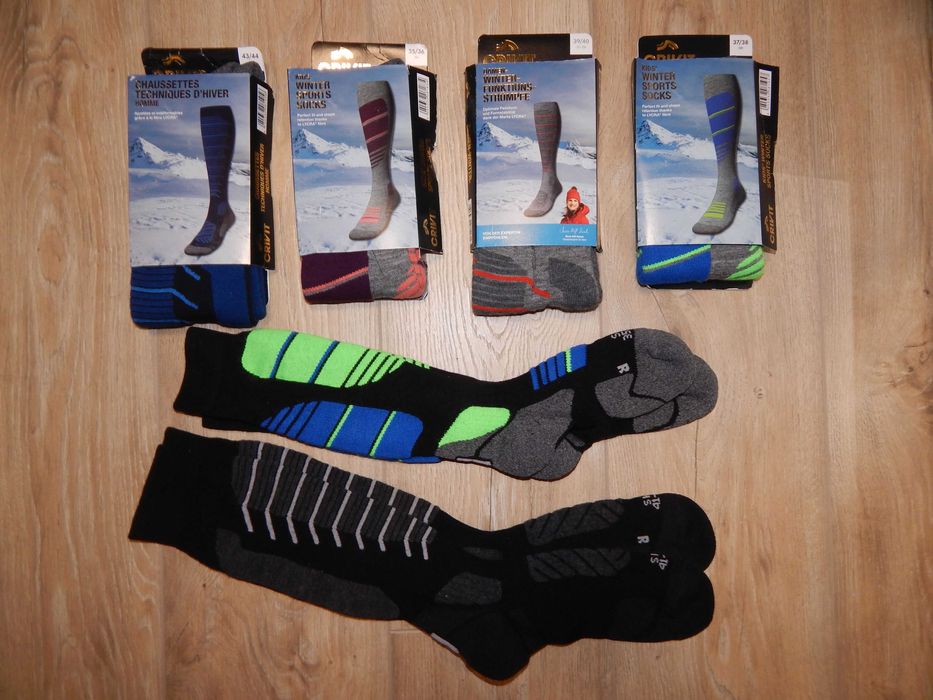 лижні носки шкарпетки високі гольфи Crivit Pro, Німеччина