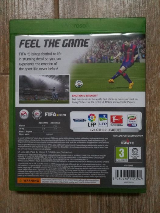 Jogo XBox One - FIFA15
